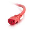 C2G 17553 power cable Red 71.7" (1.82 m) C14 coupler3