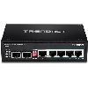 Trendnet TI-PG62 network switch Unmanaged Gigabit Ethernet (10/100/1000) Power over Ethernet (PoE) Black2