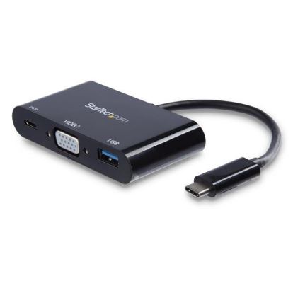 StarTech.com CDP2VGAUACP notebook dock/port replicator Wired USB 3.2 Gen 1 (3.1 Gen 1) Type-C Black1