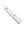 APC PE66W surge protector Green, White 6 AC outlet(s) 120 V 72" (1.83 m)2