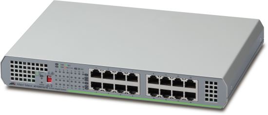 Allied Telesis GS910/16 Unmanaged Gigabit Ethernet (10/100/1000) Gray1