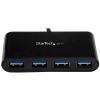 StarTech.com HB30C4AB interface hub USB 3.2 Gen 1 (3.1 Gen 1) Type-C 5000 Mbit/s Black2