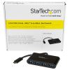 StarTech.com HB30C4AB interface hub USB 3.2 Gen 1 (3.1 Gen 1) Type-C 5000 Mbit/s Black5