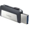 SanDisk Ultra Dual USB flash drive 64 GB USB Type-A / USB Type-C 3.2 Gen 1 (3.1 Gen 1) Black, Silver3