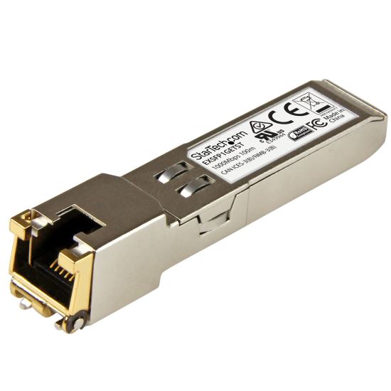 StarTech.com EXSFP1GETST network transceiver module Copper 1000 Mbit/s SFP1