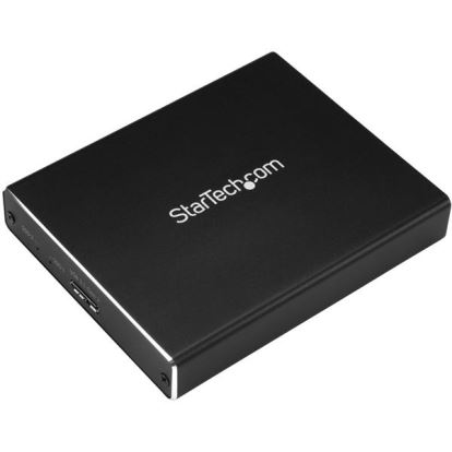 StarTech.com SM22BU31C3R storage drive enclosure SSD enclosure Black M.21