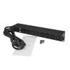 StarTech.com PDU08C13H power distribution unit (PDU) 8 AC outlet(s) 1U Black3