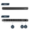 StarTech.com PDU08C13H power distribution unit (PDU) 8 AC outlet(s) 1U Black8