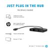 HP Concentrador USB-C a USB-A USB 3.2 Gen 1 (3.1 Gen 1) Type-C Black5