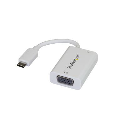 StarTech.com CDP2VGAUCPW USB graphics adapter 1920 x 1200 pixels White1