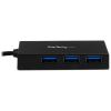 StarTech.com HB30C4AFS interface hub USB 3.2 Gen 1 (3.1 Gen 1) Type-C 5000 Mbit/s Black2