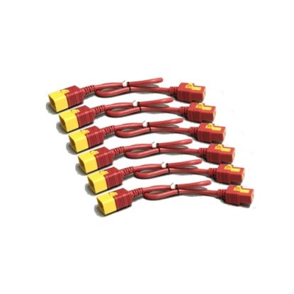 APC AP8714SX340 power cable Red 47.2" (1.2 m) C19 coupler C20 coupler1