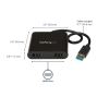 Picture of StarTech.com USB32HD2 USB graphics adapter 3840 x 2160 pixels Black