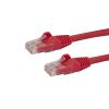 Picture of StarTech.com N6PATCH150RD networking cable Red 1799.2" (45.7 m) Cat6 U/UTP (UTP)