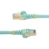 StarTech.com C6ASPAT2AQ networking cable Turquoise 23.6" (0.6 m) Cat6a2