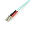 Picture of StarTech.com 450FBLCLC3 InfiniBand/fibre optic cable 118.1" (3 m) LC Aqua color