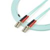 Picture of StarTech.com 450FBLCLC3 InfiniBand/fibre optic cable 118.1" (3 m) LC Aqua color