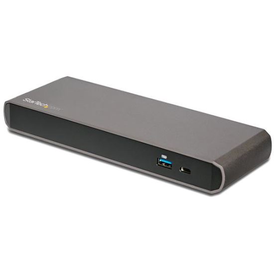 StarTech.com TB3DK2DPPD notebook dock/port replicator Wired USB 3.2 Gen 1 (3.1 Gen 1) Type-C Black, Gray1