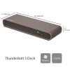 StarTech.com TB3DK2DPPD notebook dock/port replicator Wired USB 3.2 Gen 1 (3.1 Gen 1) Type-C Black, Gray2