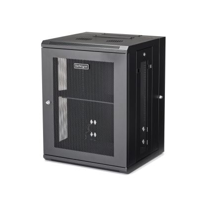 StarTech.com RK1520WALHM rack cabinet 15U Wall mounted rack Black1