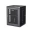 Picture of StarTech.com RK1520WALHM rack cabinet 15U Wall mounted rack Black