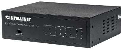 Intellinet 561204 network switch Managed Gigabit Ethernet (10/100/1000) Power over Ethernet (PoE) Black1