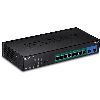 Picture of Trendnet TPE-082WS network switch Gigabit Ethernet (10/100/1000) Power over Ethernet (PoE) 1U Black