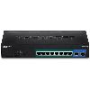 Picture of Trendnet TPE-082WS network switch Gigabit Ethernet (10/100/1000) Power over Ethernet (PoE) 1U Black