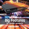 Picture of Intellinet 561167 network switch Managed Gigabit Ethernet (10/100/1000) Power over Ethernet (PoE) Black