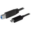 StarTech.com USB31CB1M USB cable 39.4" (1 m) USB 3.2 Gen 2 (3.1 Gen 2) USB C USB B Black1