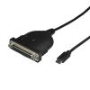 Picture of StarTech.com ICUSBCPLLD25 printer cable 72" (1.83 m) Black
