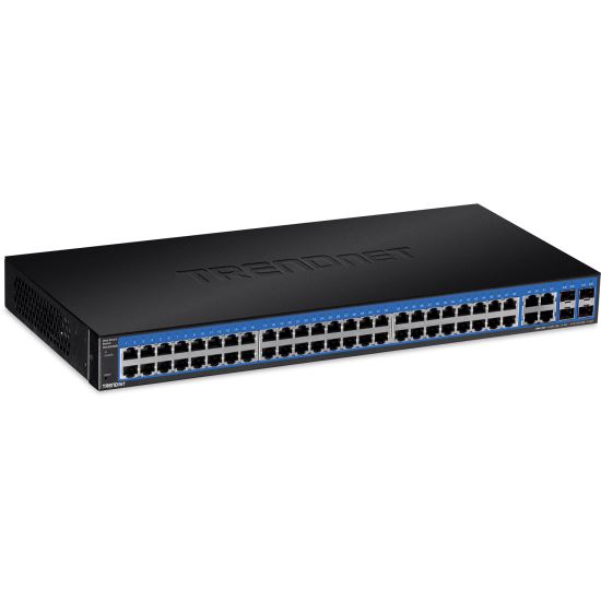 Trendnet TEG-524WS network switch Managed Gigabit Ethernet (10/100/1000) 1U Black1