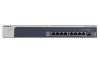 Picture of NETGEAR XS508M Unmanaged 10G Ethernet (100/1000/10000) 1U Black, Blue, Silver