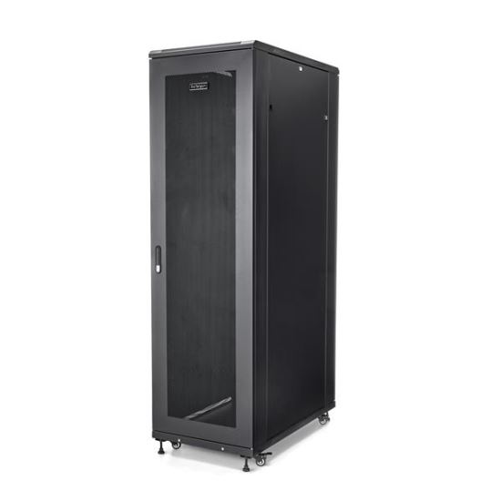 StarTech.com RK4236BKB rack cabinet 42U Freestanding rack Black1