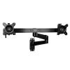 Picture of StarTech.com ARMDUALWALL monitor mount / stand 24" Wall Black