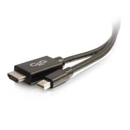 C2G 54420 video cable adapter 35.8" (0.91 m) Mini DisplayPort HDMI Black1