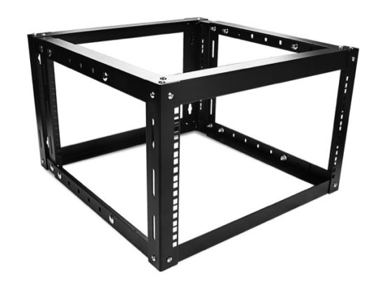 iStarUSA WOM-680 rack cabinet 6U Wall mounted rack Black1