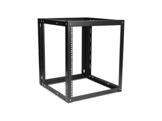 iStarUSA WOM-1280 rack cabinet 12U Wall mounted rack Black1