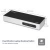 Picture of StarTech.com DK30ADD laptop dock/port replicator Wired USB 3.2 Gen 1 (3.1 Gen 1) Type-B Black, Silver