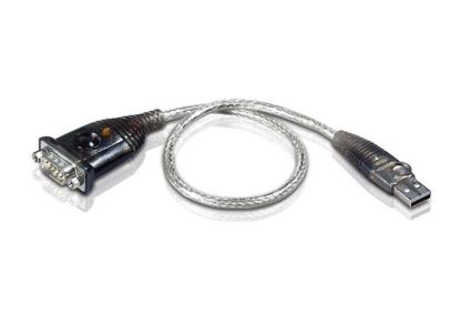 ATEN UC232A1 serial cable Black, Silver 39.4" (1 m) USB Type-A DB-91
