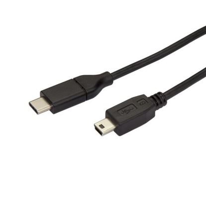 StarTech.com USB2CMB2M USB cable 78.7" (2 m) USB 2.0 USB C Mini-USB B Black1