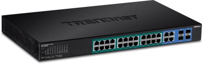 Trendnet TPE-5028WS network switch Managed Gigabit Ethernet (10/100/1000) Power over Ethernet (PoE) 1U Black1