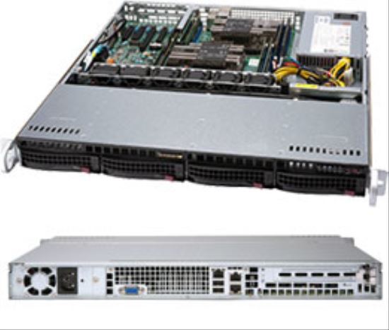 Supermicro SYS-6019P-MT server barebone Intel® C621 LGA 3647 (Socket P) Rack (1U) Black1