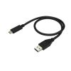 Picture of StarTech.com USB31AC50CM USB cable 19.7" (0.5 m) USB 3.2 Gen 2 (3.1 Gen 2) USB A USB C Black