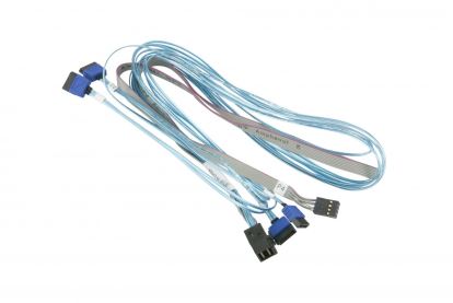 Picture of Supermicro CBL-SAST-0699 SATA cable 3543.3" (90 m) Blue, Gray