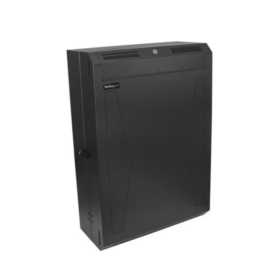 StarTech.com RK630WALVS rack cabinet 6U Wall mounted rack Black1