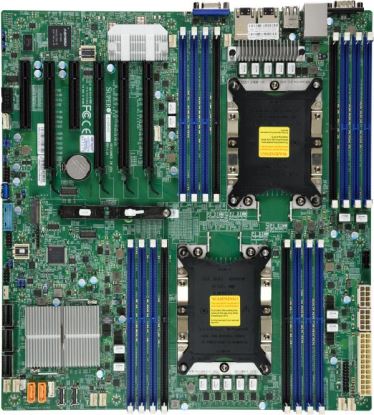 Picture of Supermicro X11DPi-NT Intel C622 LGA 3647 (Socket P) Extended ATX