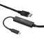 Picture of StarTech.com CDP2DPMM3MB video cable adapter 118.1" (3 m) USB Type-C DisplayPort Black