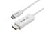 Picture of StarTech.com CDP2HD1MWNL video cable adapter 39.4" (1 m) USB Type-C HDMI Type A (Standard) White