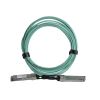 Picture of StarTech.com QSFP40GAO7M fiber optic cable 275.6" (7 m) QSFP+ Black